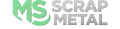 ms scrap metal logo design